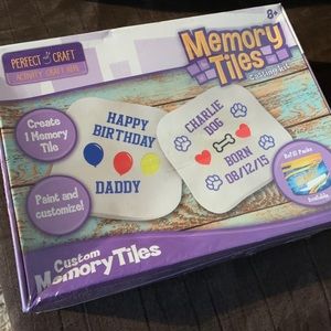 Custom Memory Tiles Casting Kit Activity Craft Kit